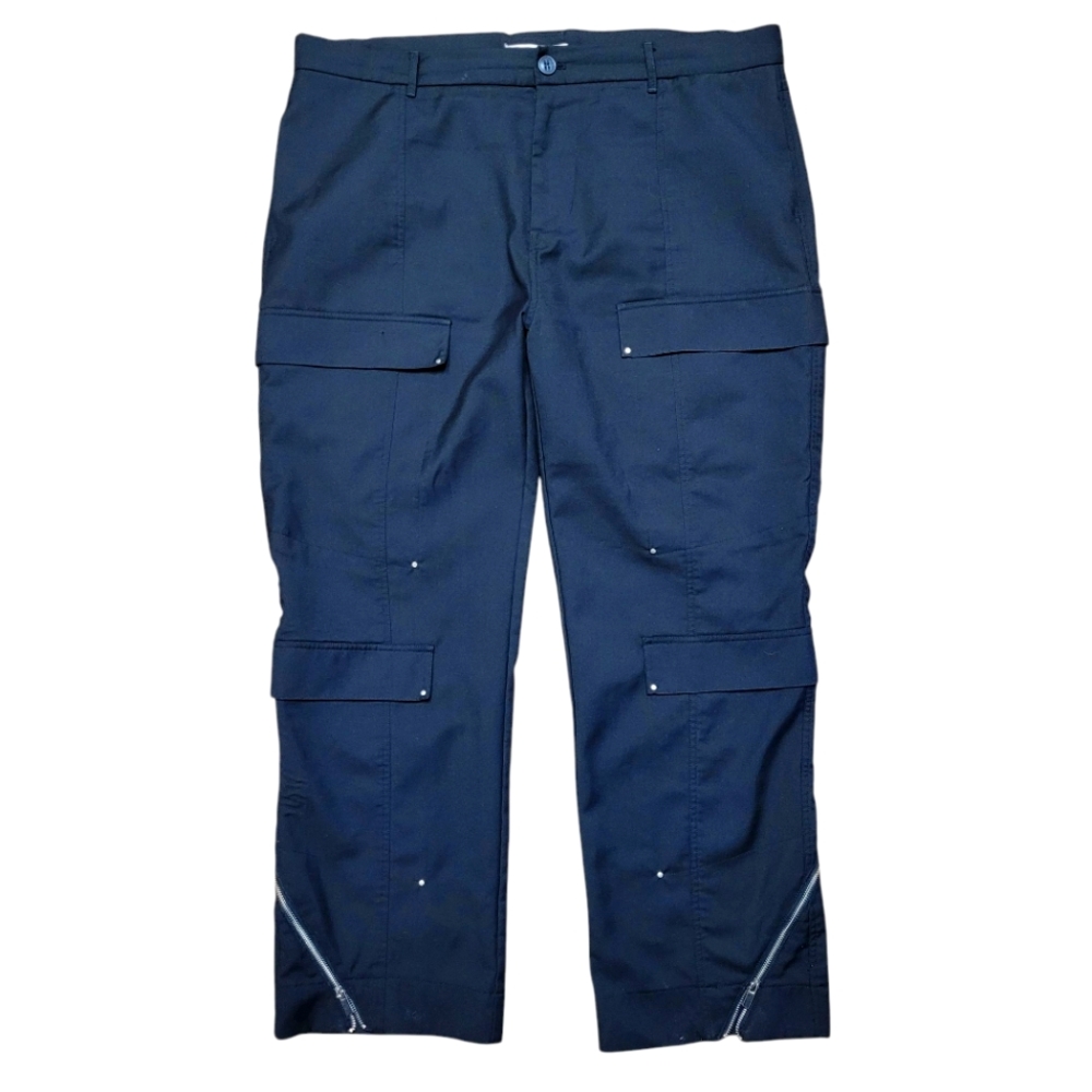 MNML Snap Cargo Pants Black Men Sz 42x30